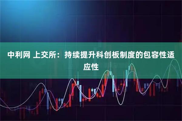 中利网 上交所：持续提升科创板制度的包容性适应性
